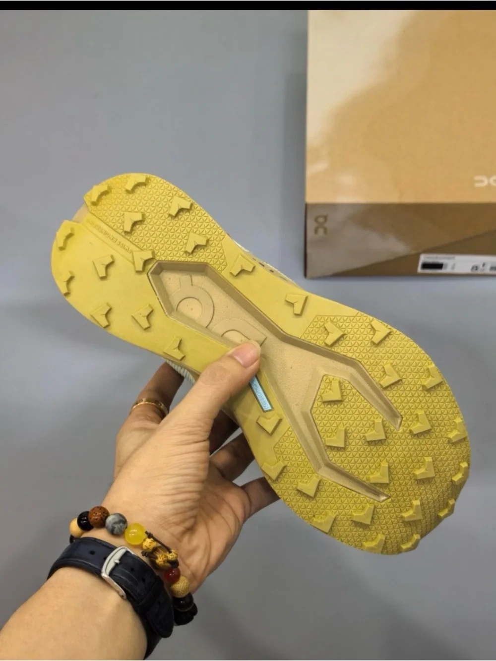 Cloudultra 3 Men's Sneakers - Pale Yellow & Tan